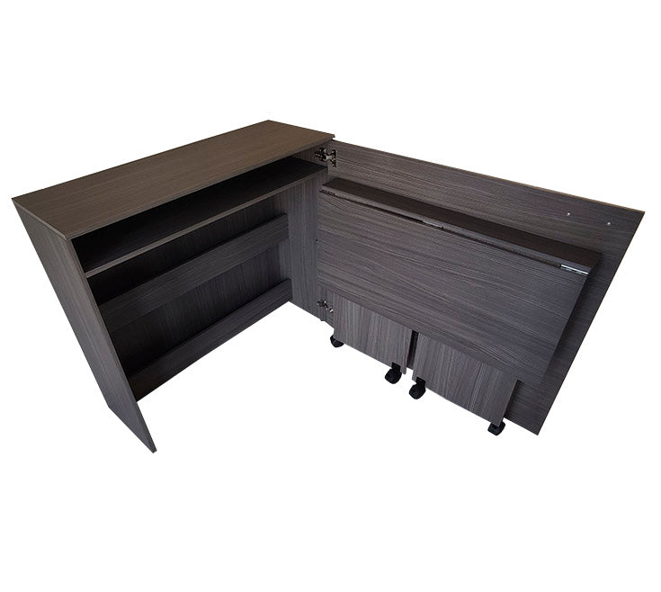 Escritorio Plegable Ahorrador De Espacio Mod. Alfena