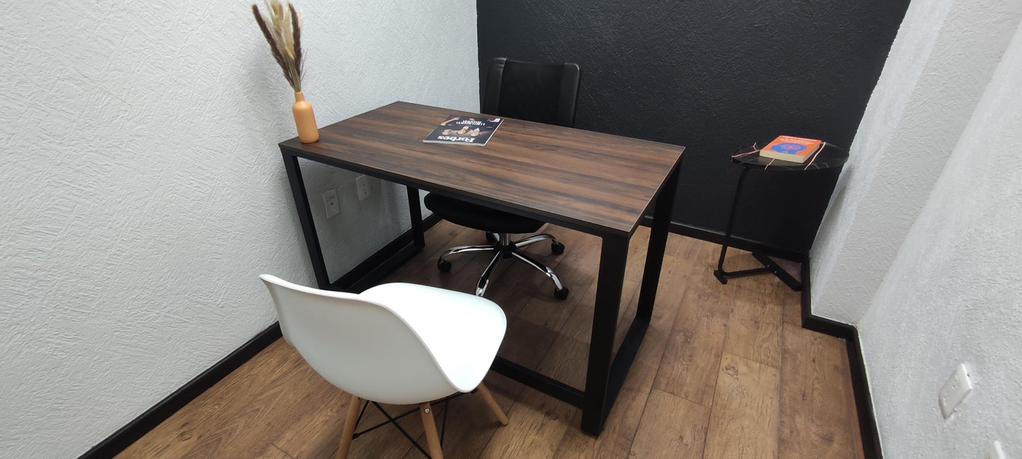 Escritorio Tipo Industrial Sencillo Modelo Almada
